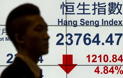 На фондовому ринку Китаю черговий обвал
