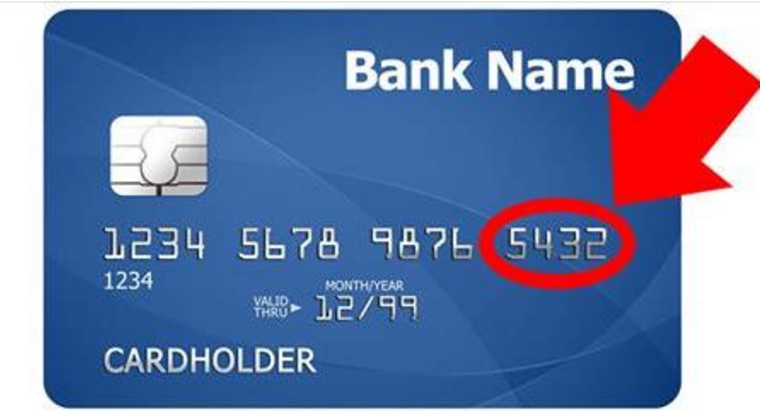 Корисна інформація: що означають цифри на Вашій кредитній карті