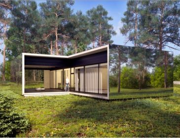 Український архітектор розробив дизайн будинку, який зводять за місяць