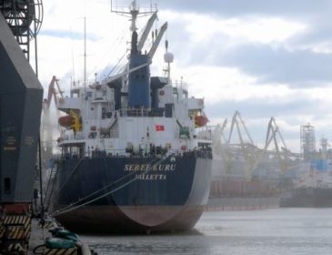 Миколаївський морський порт перевалив найбільше зернових та олії цього року
