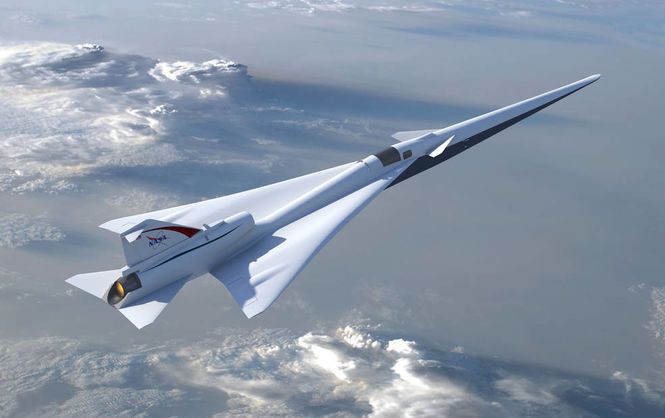 NASA розробило дизайн нового надшвидкого літака
