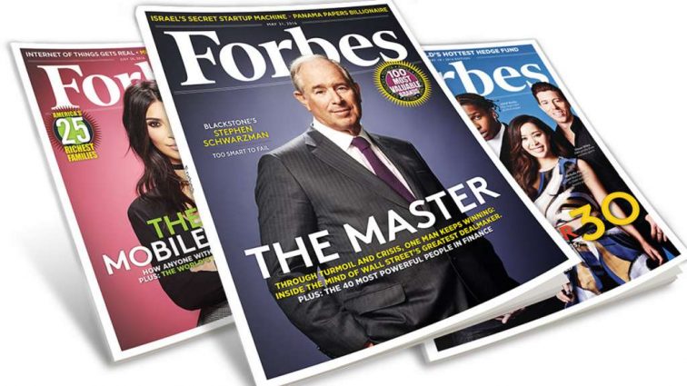 П’ятеро найкращих: лідери глобального списку Forbes за останні 30 років