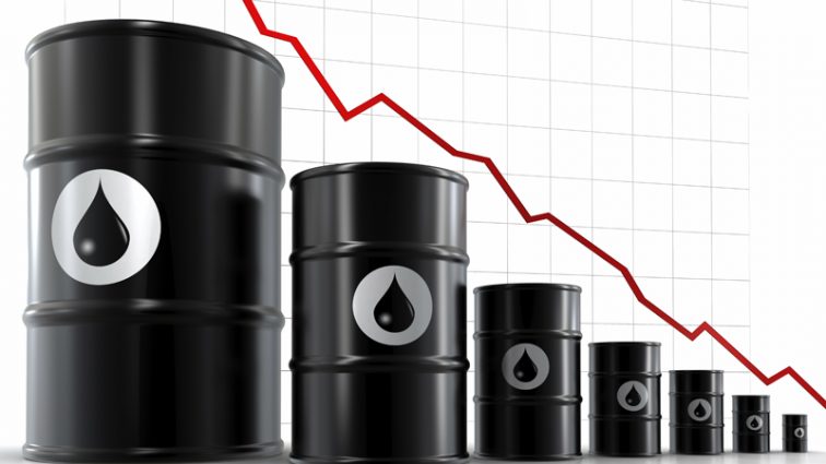 Ціни на нафту продовжують знижуватись