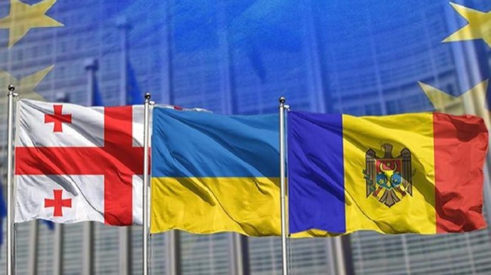 «Все пройшло добре»: Україна, Молдова і Грузія презентували в Брюсселі «Асоційоване тріо»